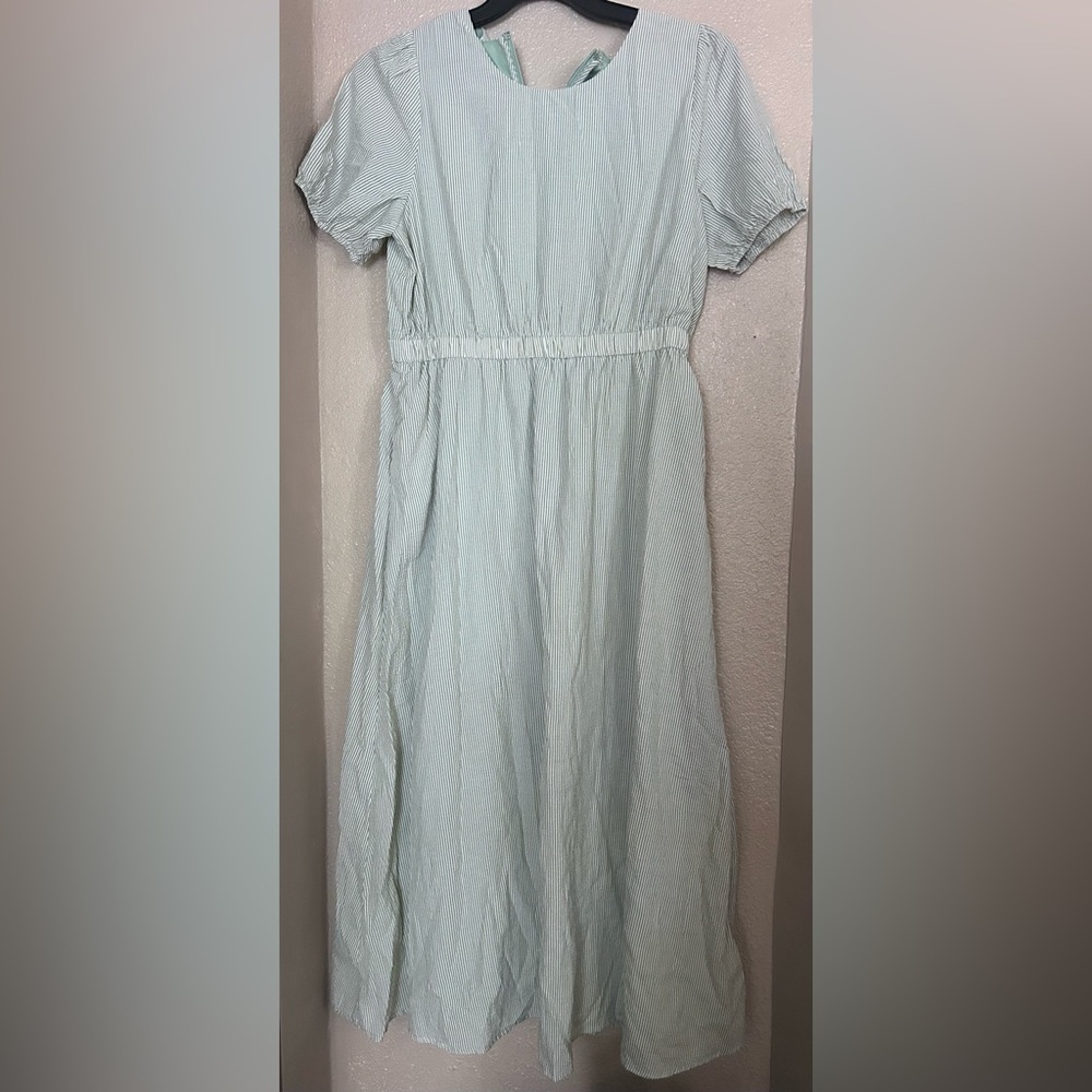 SOLD ....Elegant Light Blue Women's Dress